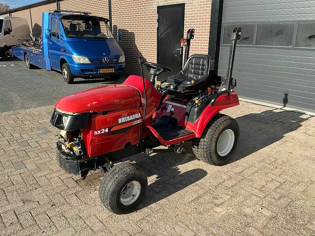 Shibaura sx24 minitractor - afbeelding 1 van  10