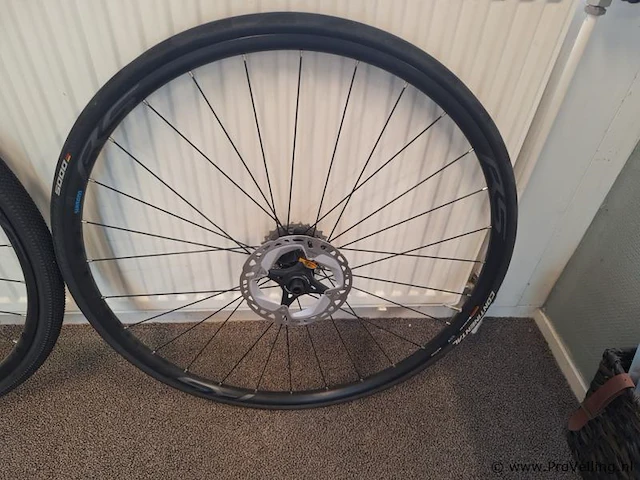 Shimano 28inch wielset met 160mm remschijven - afbeelding 3 van  7
