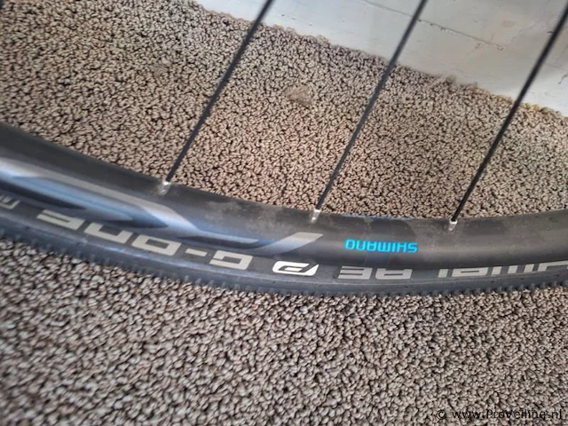 Shimano 28inch wielset met 160mm remschijven - afbeelding 4 van  7