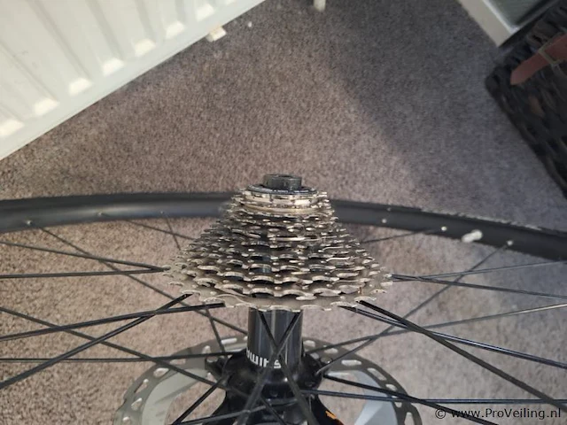 Shimano 28inch wielset met 160mm remschijven - afbeelding 7 van  7