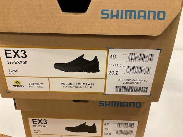 Shimano ex3 fietsschoenen maat 46 - afbeelding 3 van  3