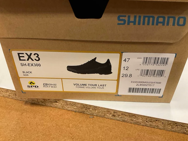 Shimano ex3 fietsschoenen maat 47 - afbeelding 3 van  3