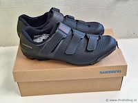 Shimano mtb fietsschoenen model xc1 sh-xc100 | kleur zwart | maat 43 - afbeelding 1 van  7