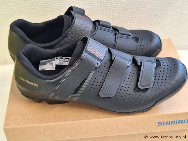 Shimano mtb fietsschoenen model xc1 sh-xc100 | kleur zwart | maat 43 - afbeelding 2 van  7