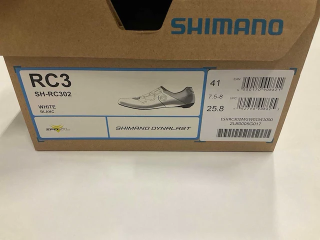 Shimano rc3 wielrenschoenen maat 41 white - afbeelding 4 van  4