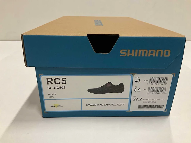Shimano rc5 wielrenschoenen maat 43 black - afbeelding 4 van  4