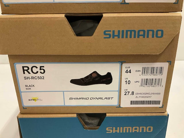 Shimano rc5 wielrenschoenen maat 44 black - afbeelding 4 van  4