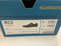 Shimano rc5 wielrenschoenen maat 46 black - afbeelding 4 van  4