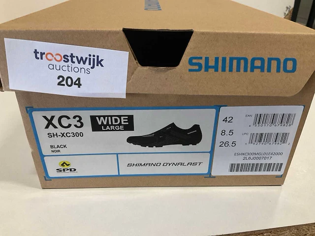 Shimano xc3 wide fietsschoenen maat 42 - afbeelding 4 van  4