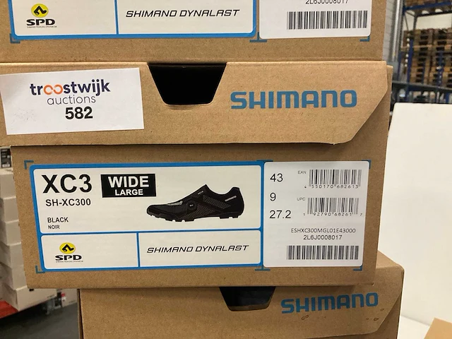 Shimano xc3 wide fietsschoenen maat 43 - afbeelding 3 van  3