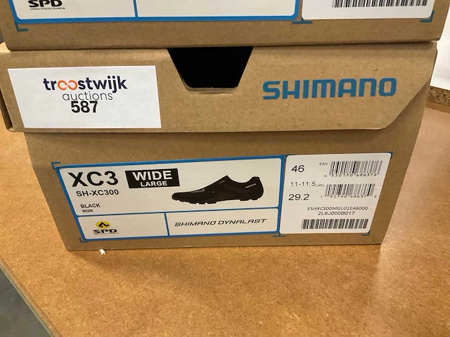 Shimano xc3 wide fietsschoenen maat 46 - afbeelding 3 van  3