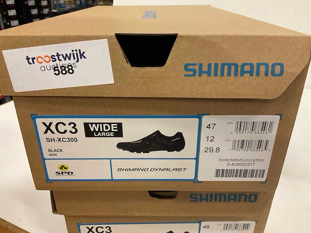 Shimano xc3 wide fietsschoenen maat 47 - afbeelding 3 van  3