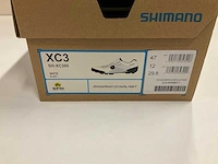 Shimano xc3 wielrenschoenen maat 47 white - afbeelding 4 van  4