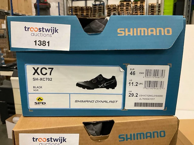 Shimano xc7 sh-xc702 herenfietsschoenen maat 46 - afbeelding 4 van  4