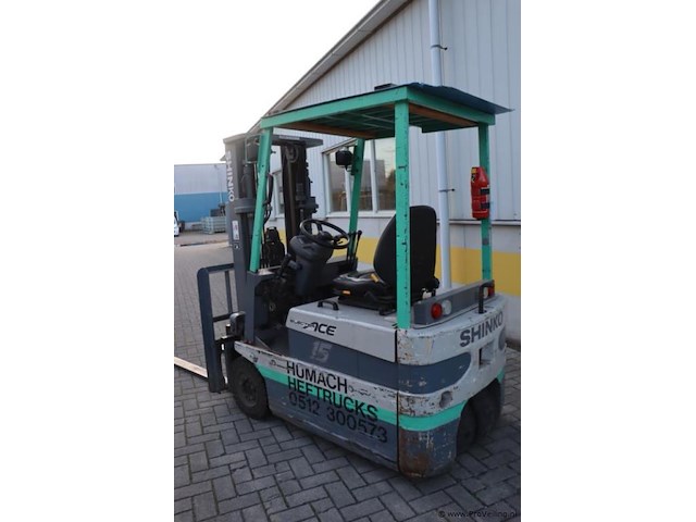 Shinko elektrische vorkheftruck model 6fb15z-v - afbeelding 12 van  26