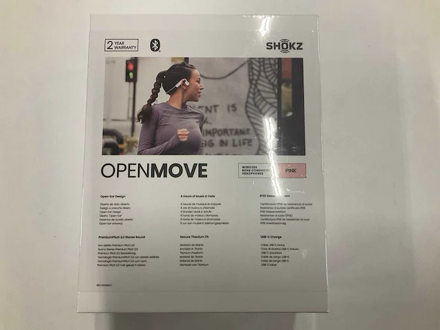 Shokz open move koptelefoon - afbeelding 1 van  3