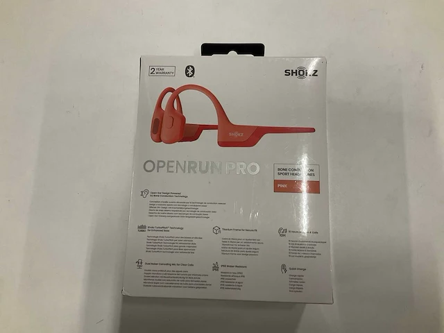 Shokz openrun pro pink - afbeelding 3 van  3