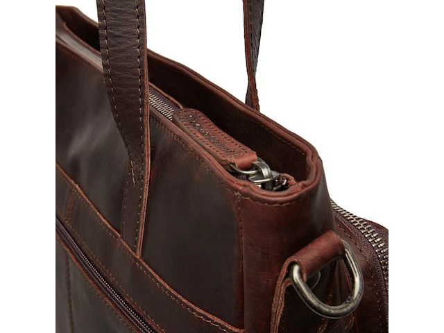 Shopper, chesterfield, alicante, bruin - afbeelding 3 van  6