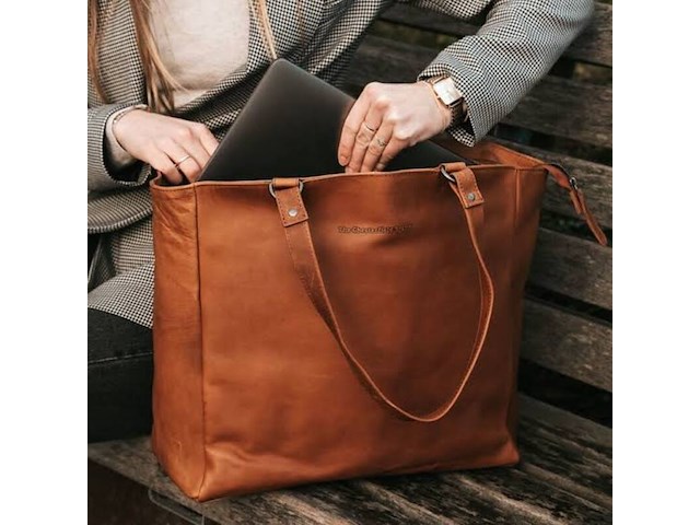 Shopper, chesterfield, berlin, cognac - afbeelding 1 van  4