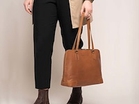 Shopper chesterfield, flint, cognac - afbeelding 4 van  5