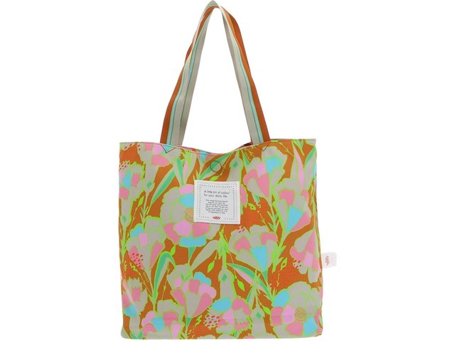 Shopper, oilily, romy, mist rose, reversible - afbeelding 2 van  3