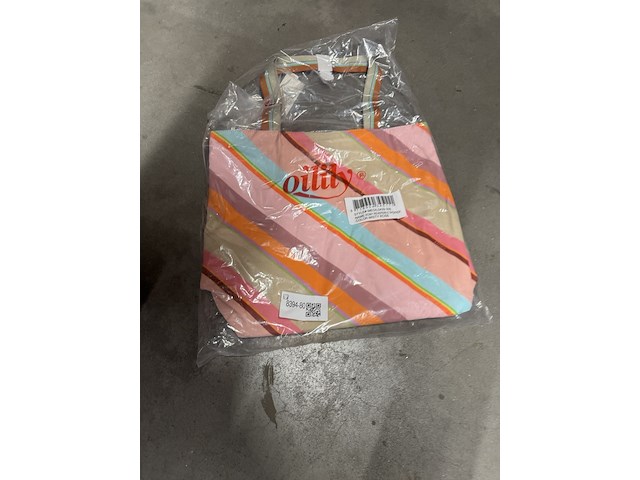 Shopper, oilily, romy, mist rose, reversible - afbeelding 3 van  3