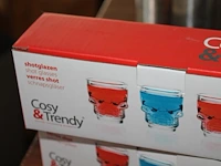 Shotglaasjes cosi & trendy. 2 sets van 6 glazen. - afbeelding 2 van  2