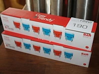Shotglaasjes cosi & trendy. 2 sets van 6 glazen. - afbeelding 1 van  2