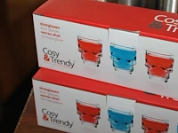 Shotglaasjes cosi & trendy. 2 sets van 6 glazen. - afbeelding 2 van  2