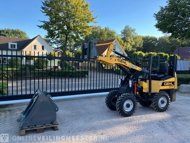 Shovel gehl, al140, geel, bouwjaar 2019 - afbeelding 8 van  17