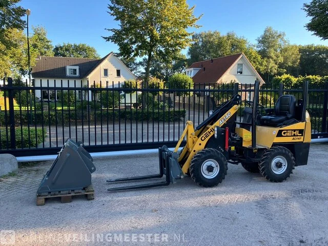 Shovel gehl, al140, geel, bouwjaar 2019 - afbeelding 1 van  17
