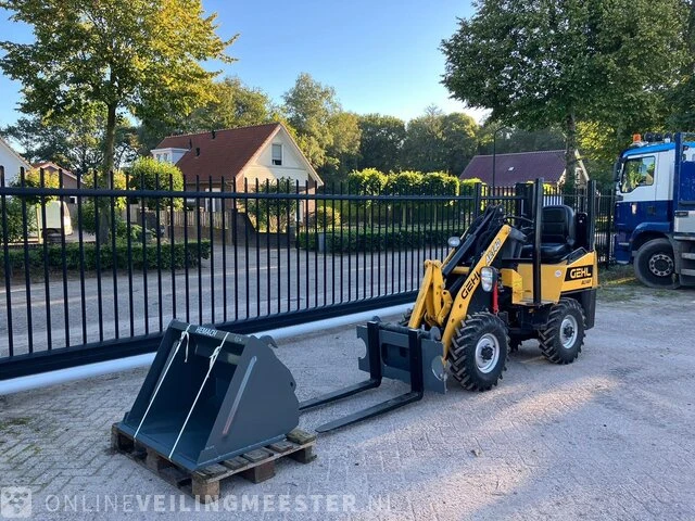 Shovel gehl, al140, geel, bouwjaar 2019 - afbeelding 10 van  17