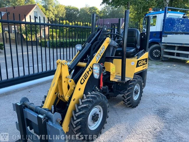 Shovel gehl, al140, geel, bouwjaar 2019 - afbeelding 13 van  17