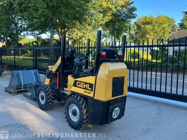 Shovel gehl, al140, geel, bouwjaar 2019 - afbeelding 16 van  17