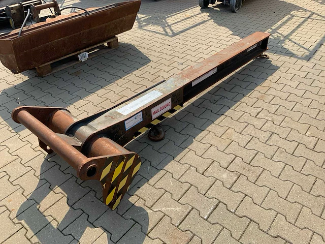 Shovel / wiellader voorzet hijsjib / hijsarm 5t - afbeelding 1 van  5