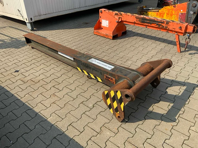 Shovel / wiellader voorzet hijsjib / hijsarm 5t - afbeelding 2 van  5