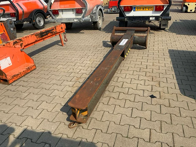 Shovel / wiellader voorzet hijsjib / hijsarm 5t - afbeelding 4 van  5
