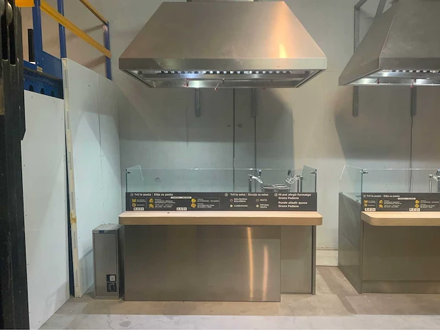 Show-cooking keukenopstelling - afbeelding 1 van  16
