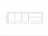 Showroom nobilia riva decor beton grijs eiland keuken - afbeelding 20 van  28