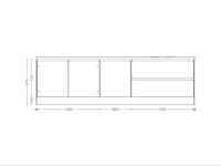 Showroom nobilia riva decor beton grijs eiland keuken - afbeelding 20 van  28