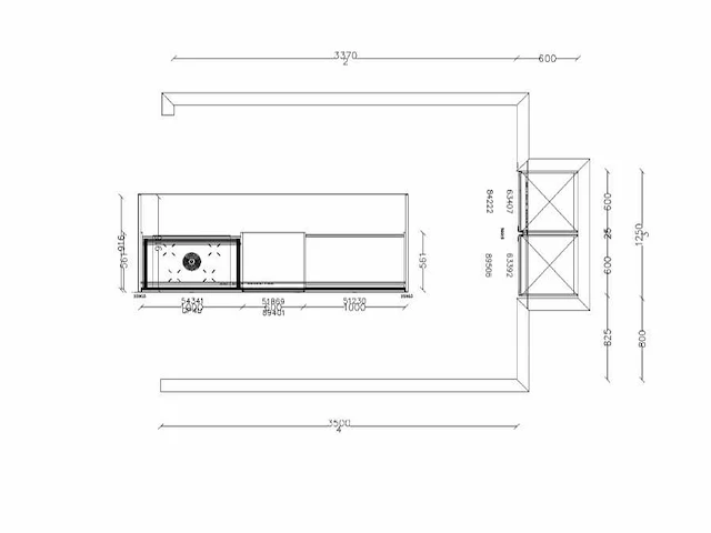 Showroom nobilia riva terra beton grijs eilandkeuken - afbeelding 13 van  23