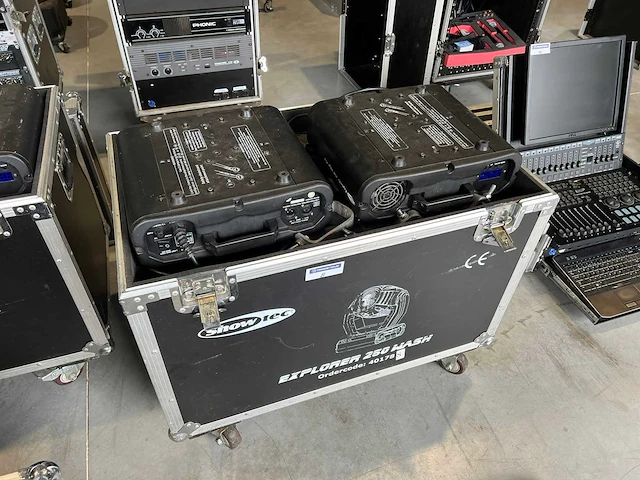 Showtec - explorer 250 wash - moving head (2x) - afbeelding 2 van  3