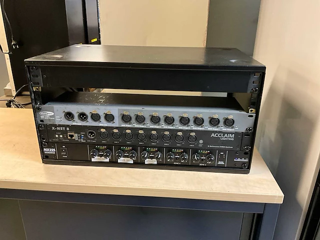 Showtec db-i-8/3 mixer en switch (3x) - afbeelding 2 van  8