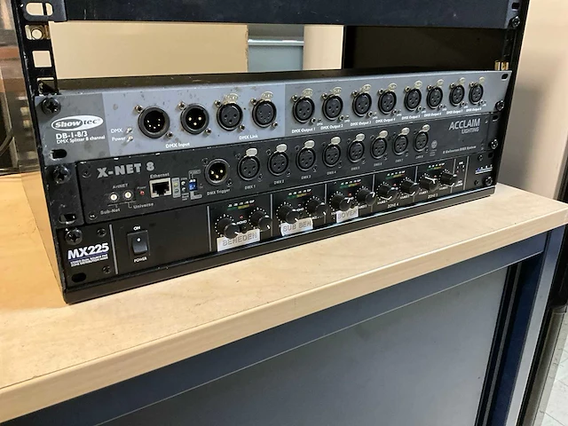 Showtec db-i-8/3 mixer en switch (3x) - afbeelding 3 van  8