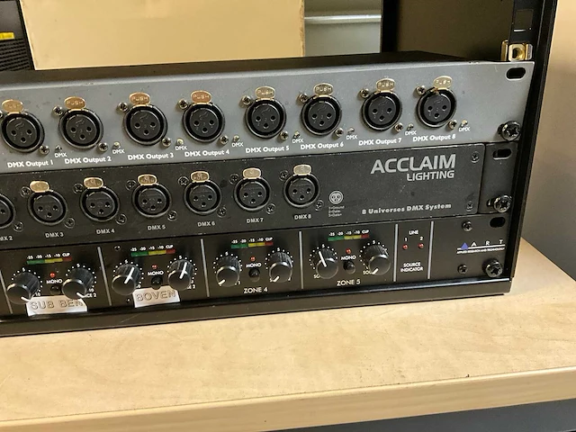 Showtec db-i-8/3 mixer en switch (3x) - afbeelding 5 van  8