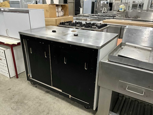 Showtec pop - 166 buffetmeubel met vuilwatervoorziening - afbeelding 1 van  7