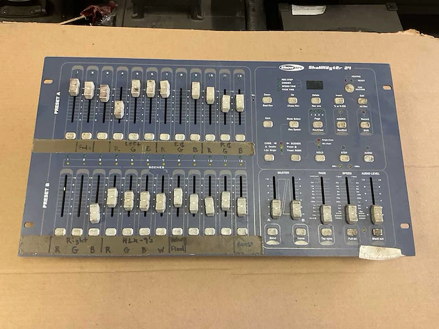 Showtec showmaster 24 licht controller - afbeelding 2 van  4