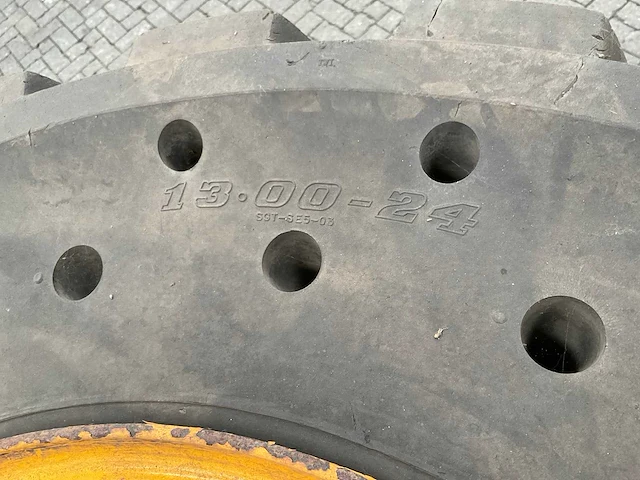 Shun gin jcb verreiker band met velg (4x) - afbeelding 5 van  5