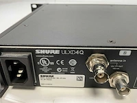 Shure (ulxd4q), quad channel receiver - for use with ulx-d digital wireless microphone system - afbeelding 6 van  6