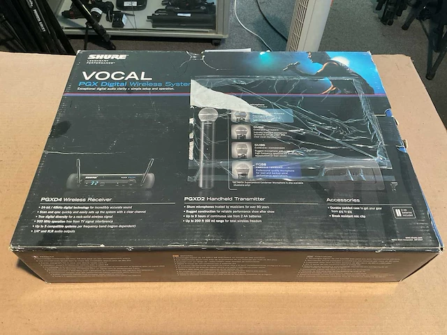 Shure vocal digital wireless system - afbeelding 6 van  7